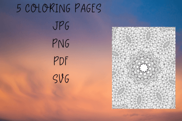 5 Coloring Page Bundle: A Practical Creative Kit for Modern Minds