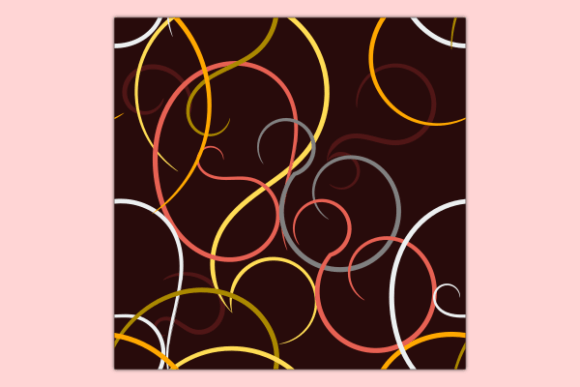 Abstract Bright Swirls Dark Pattern: A Strategic Design Tool for Modern Creativity