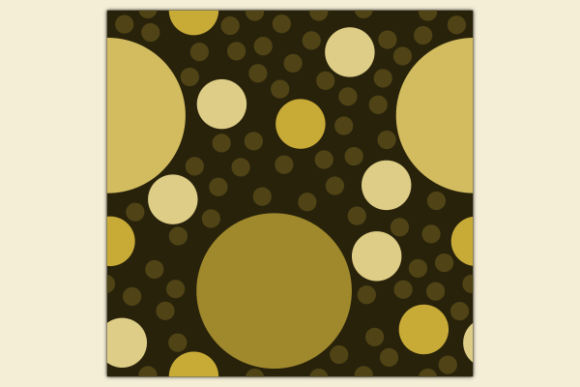 Abstract Brown Circles: A Versatile Design Pattern for Creative Projects