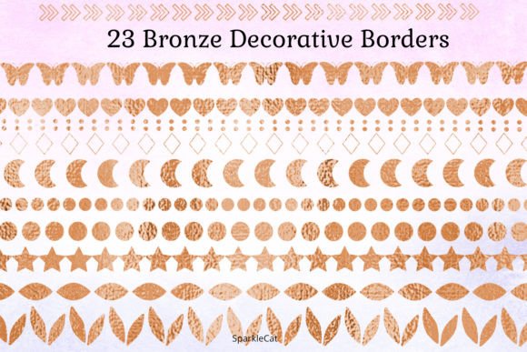 Borders - Bronze Foil: A Versatile Addition to Your Design Toolkit
