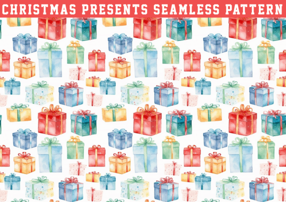 Christmas Present Seamless