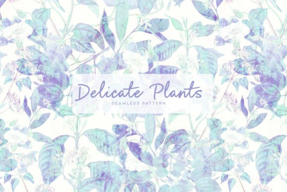 Delicate Plants: A Versatile Seamless Pattern for Creative Projects