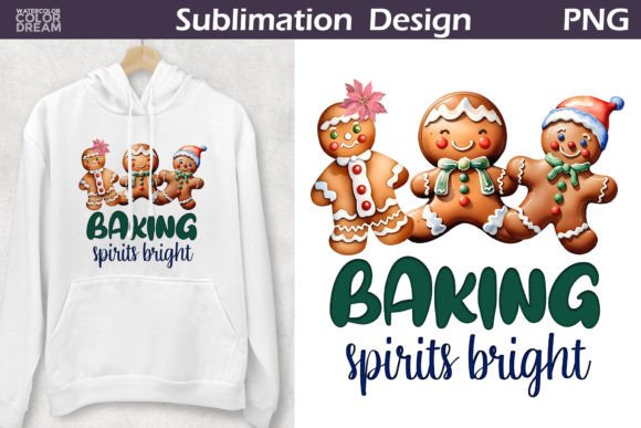 Gingerbread Sublimation Design: A Creative Tool for Holiday and Everyday Projects