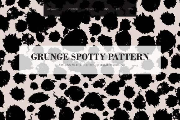 Grunge Spots Dots Seamless Pattern: A Versatile Design Element for Modern Creatives