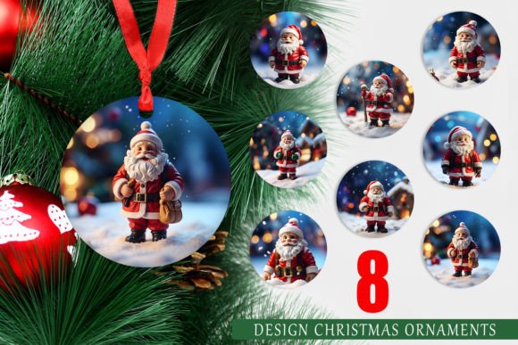 Ornament Santa Claus: A Modern Twist on Classic Holiday Decor