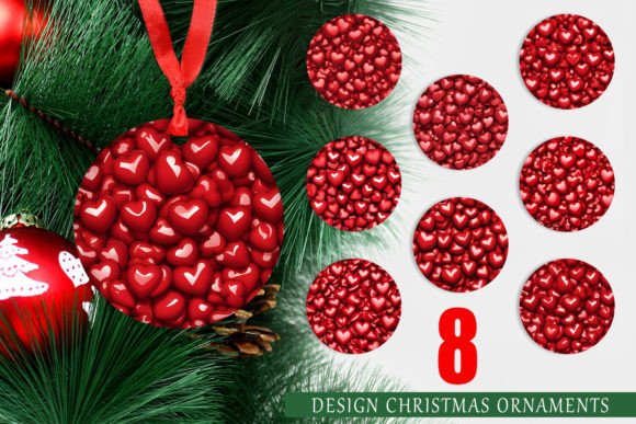 Ornaments Red Heart Background: A Practical Guide for Printing and Decorating