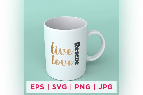 Rescue Live Love Cat Rescue Quote: Spreading Compassion One Sticker at a Time