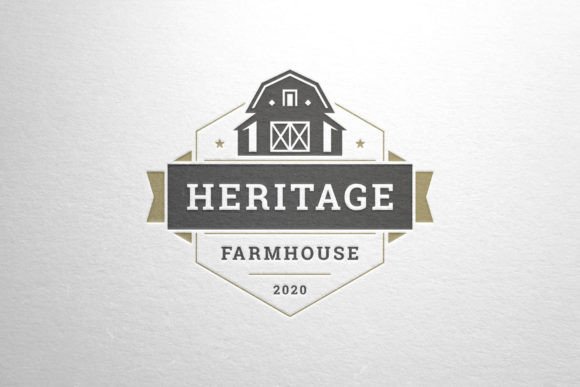 Vintage Premium Farmhouse Logo: A Timeless Design for Modern Businesses